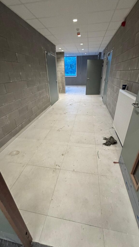 schoonmaak nieuwbouw